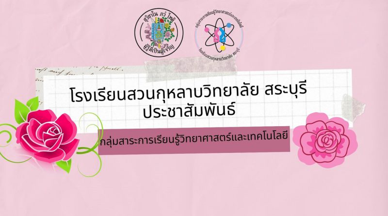 รายงานการสอนออนไลน์ กลุ่มสาระการเรียนรู้วิทยาศาสตร์และเทคโนโลยี ระหว่างวันที่ 1 -16 กรกฎาคม 2564